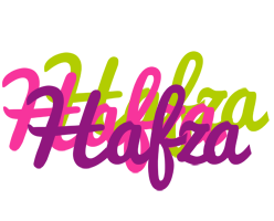 Hafza flowers logo