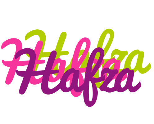 Hafza flowers logo