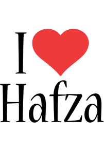Hafza i-love logo