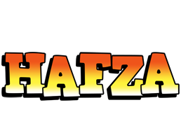 Hafza sunset logo