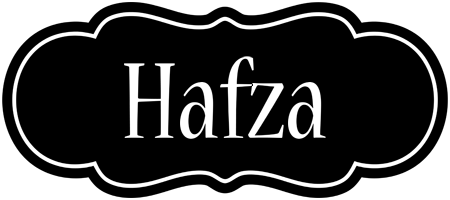 Hafza welcome logo