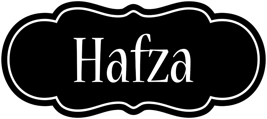 Hafza welcome logo