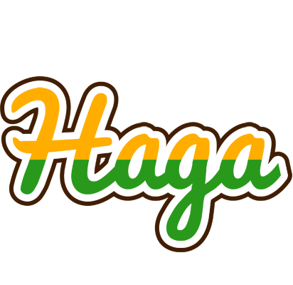 Haga banana logo