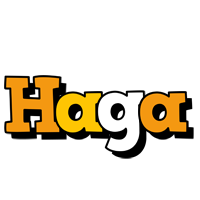 Haga cartoon logo