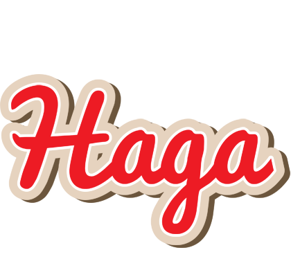 Haga chocolate logo