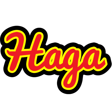 Haga fireman logo