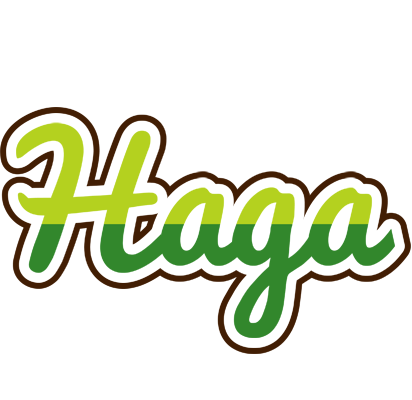 Haga golfing logo