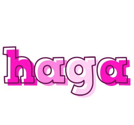 Haga hello logo