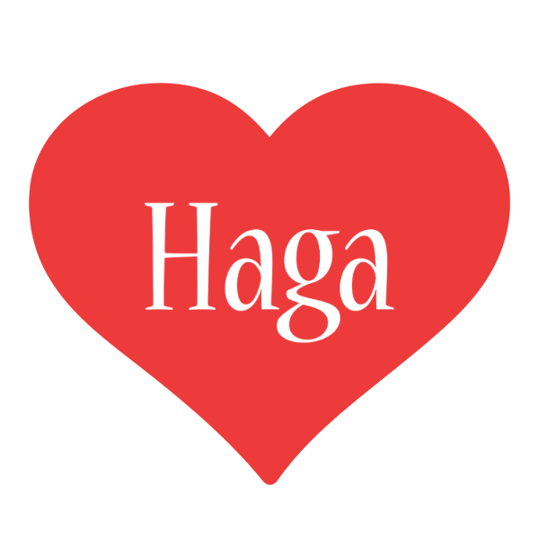 Haga love logo
