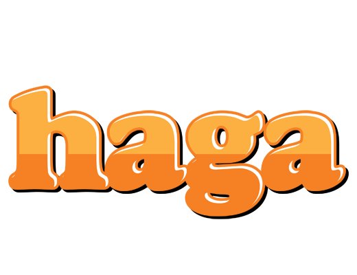 Haga orange logo