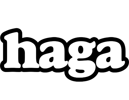 Haga panda logo