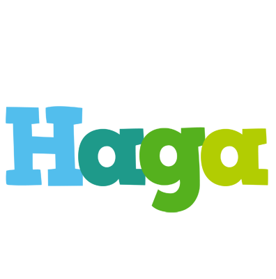 Haga rainbows logo