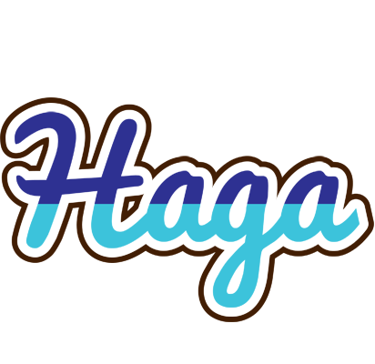 Haga raining logo