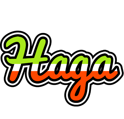Haga superfun logo