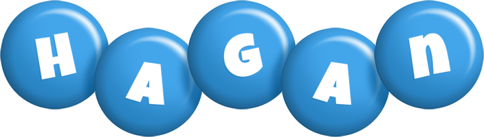 Hagan candy-blue logo