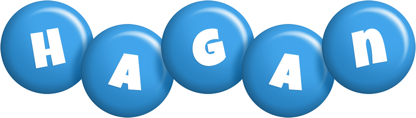 Hagan candy-blue logo