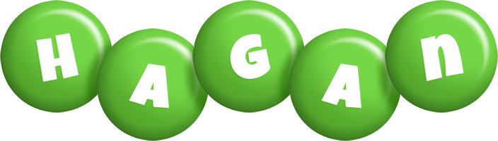 Hagan candy-green logo