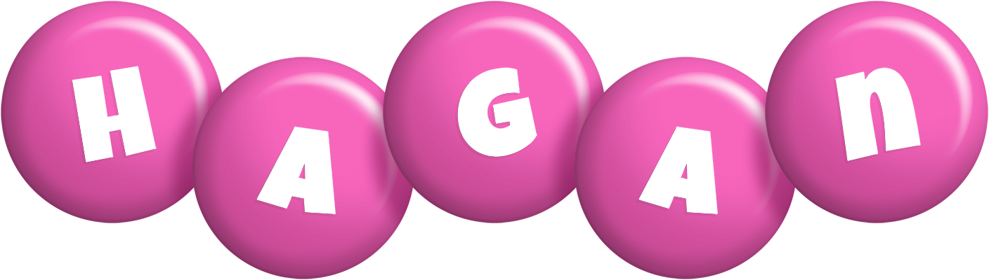 Hagan candy-pink logo
