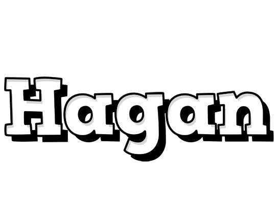 Hagan snowing logo