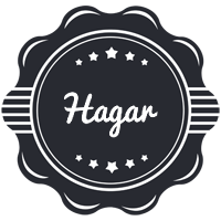 Hagar badge logo