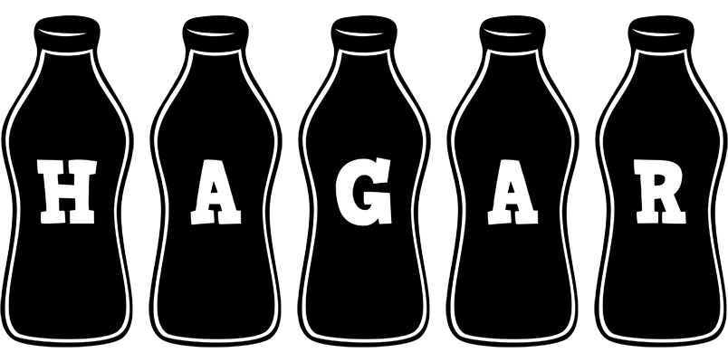 Hagar bottle logo