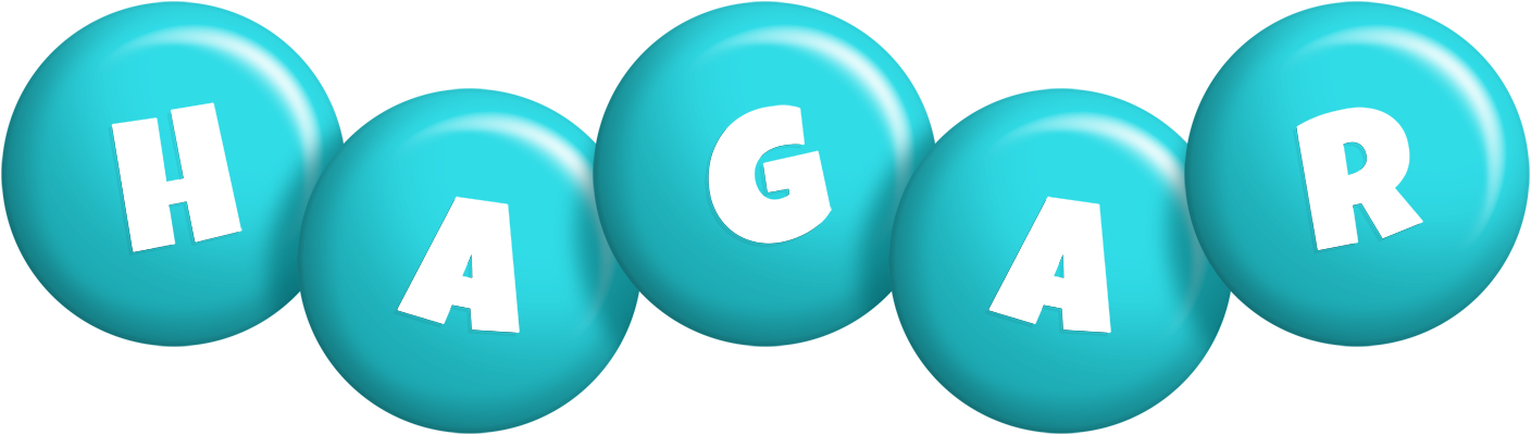 Hagar candy-azur logo