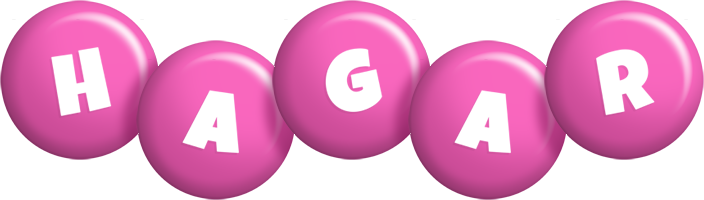 Hagar candy-pink logo