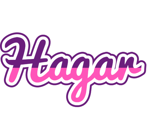 Hagar cheerful logo