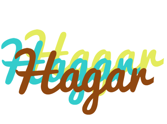 Hagar cupcake logo