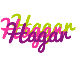 Hagar flowers logo