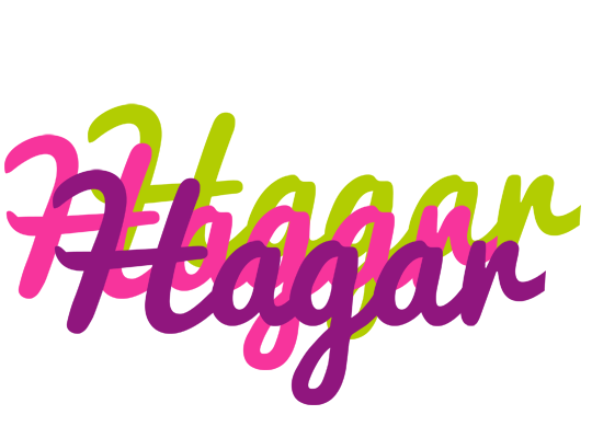 Hagar flowers logo
