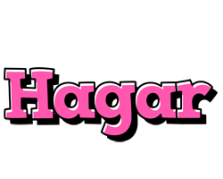 Hagar girlish logo