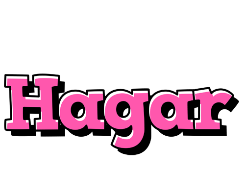 Hagar girlish logo