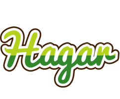 Hagar golfing logo