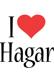 Hagar i-love logo