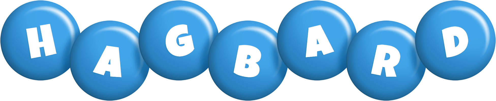 Hagbard candy-blue logo