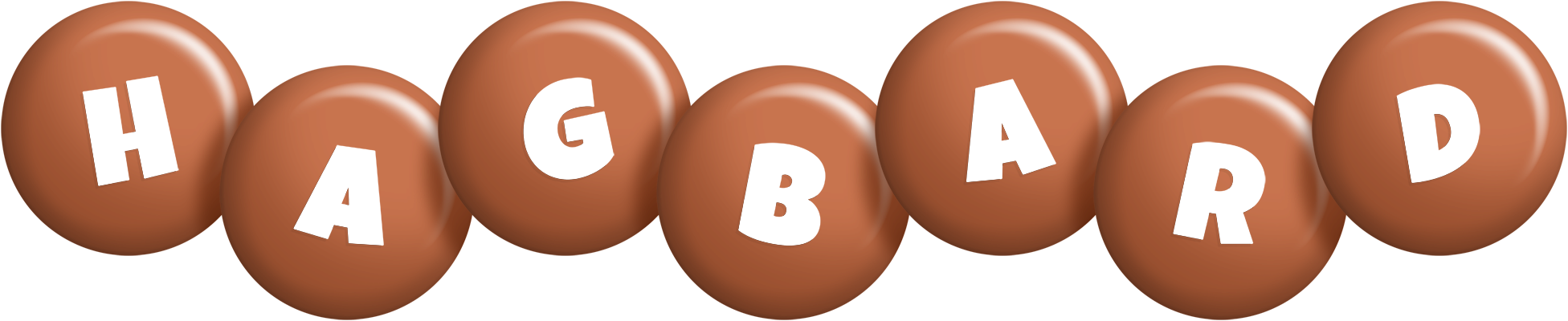 Hagbard candy-brown logo
