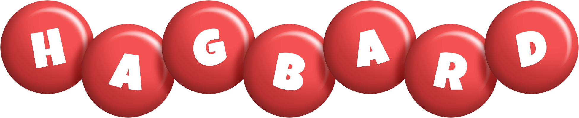 Hagbard candy-red logo