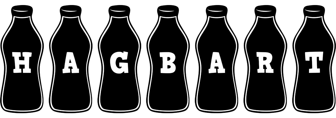Hagbart bottle logo