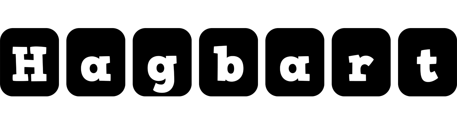 Hagbart box logo