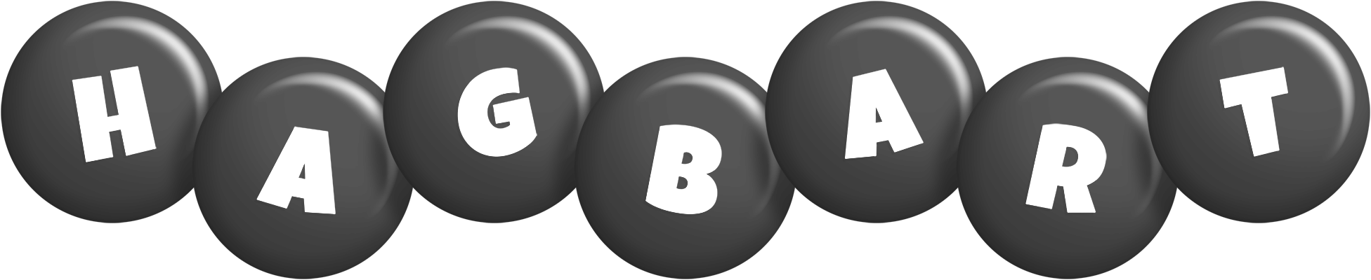 Hagbart candy-black logo