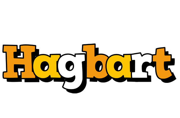 Hagbart cartoon logo
