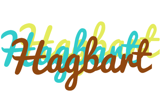 Hagbart cupcake logo