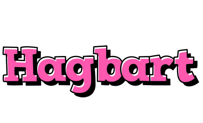 Hagbart girlish logo