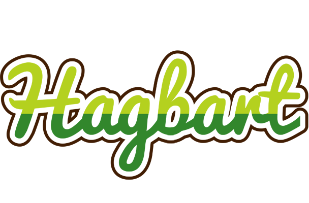 Hagbart golfing logo