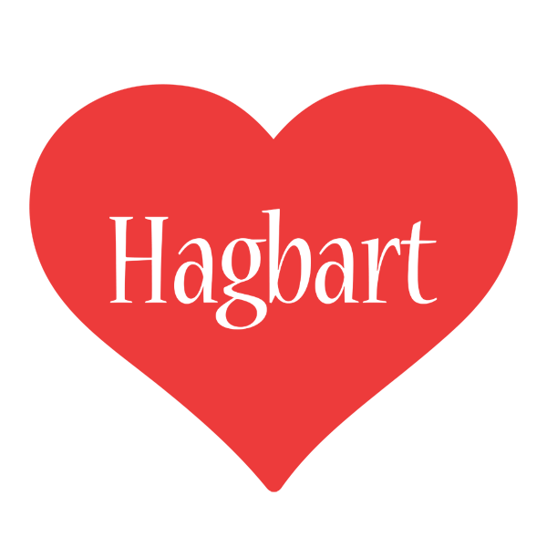 Hagbart love logo