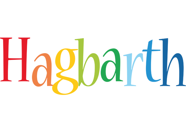 Hagbarth birthday logo