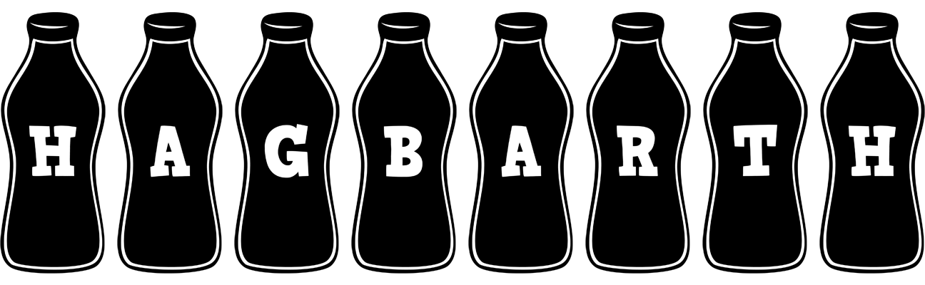Hagbarth bottle logo