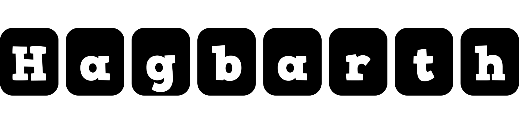 Hagbarth box logo