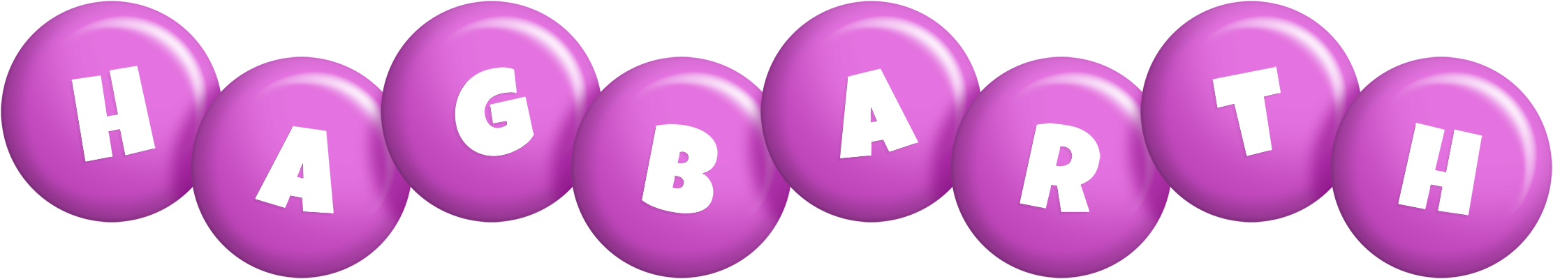 Hagbarth candy-purple logo